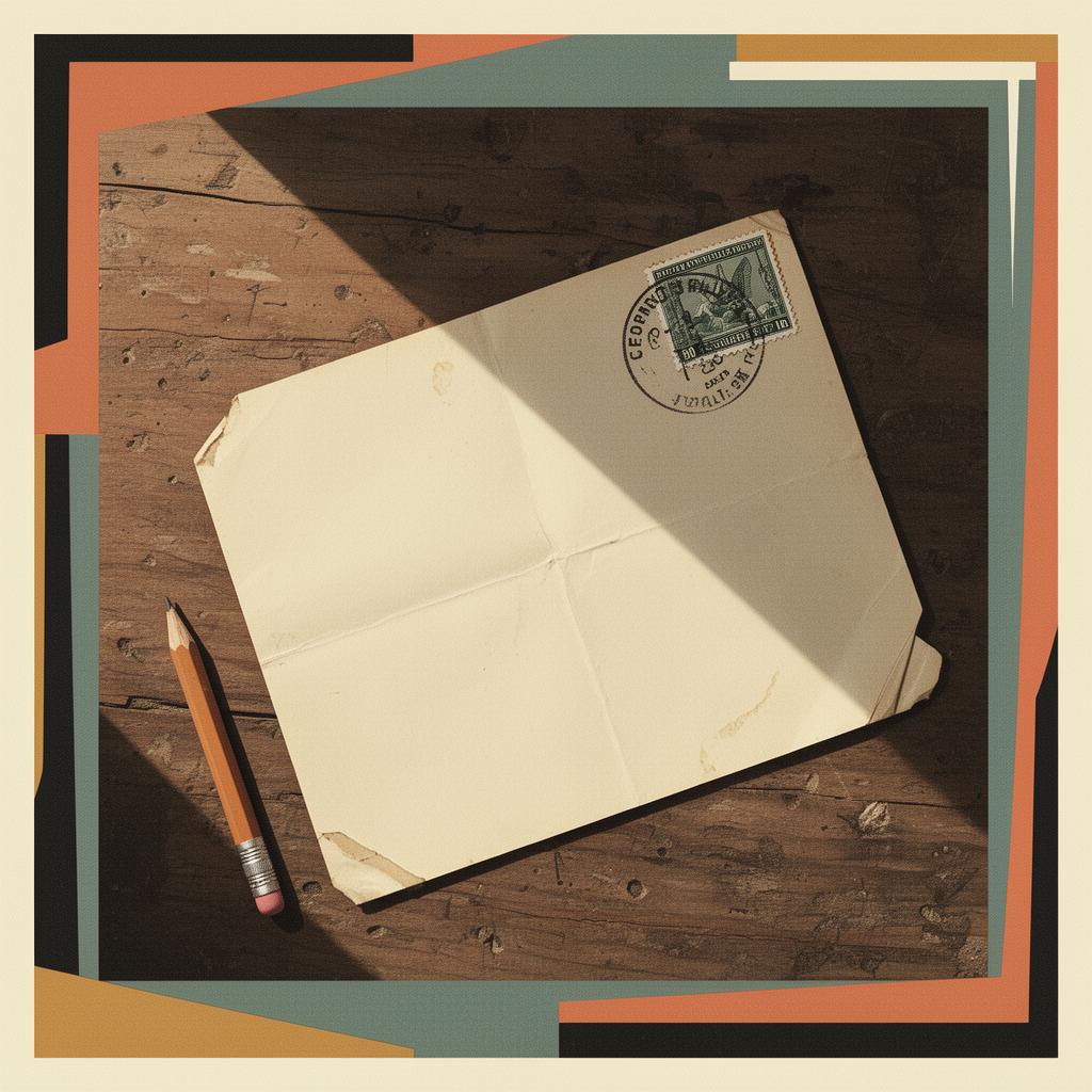 An aged envelope addressed in Hebrew to Tel Aviv with a Mandate-era postage stamp