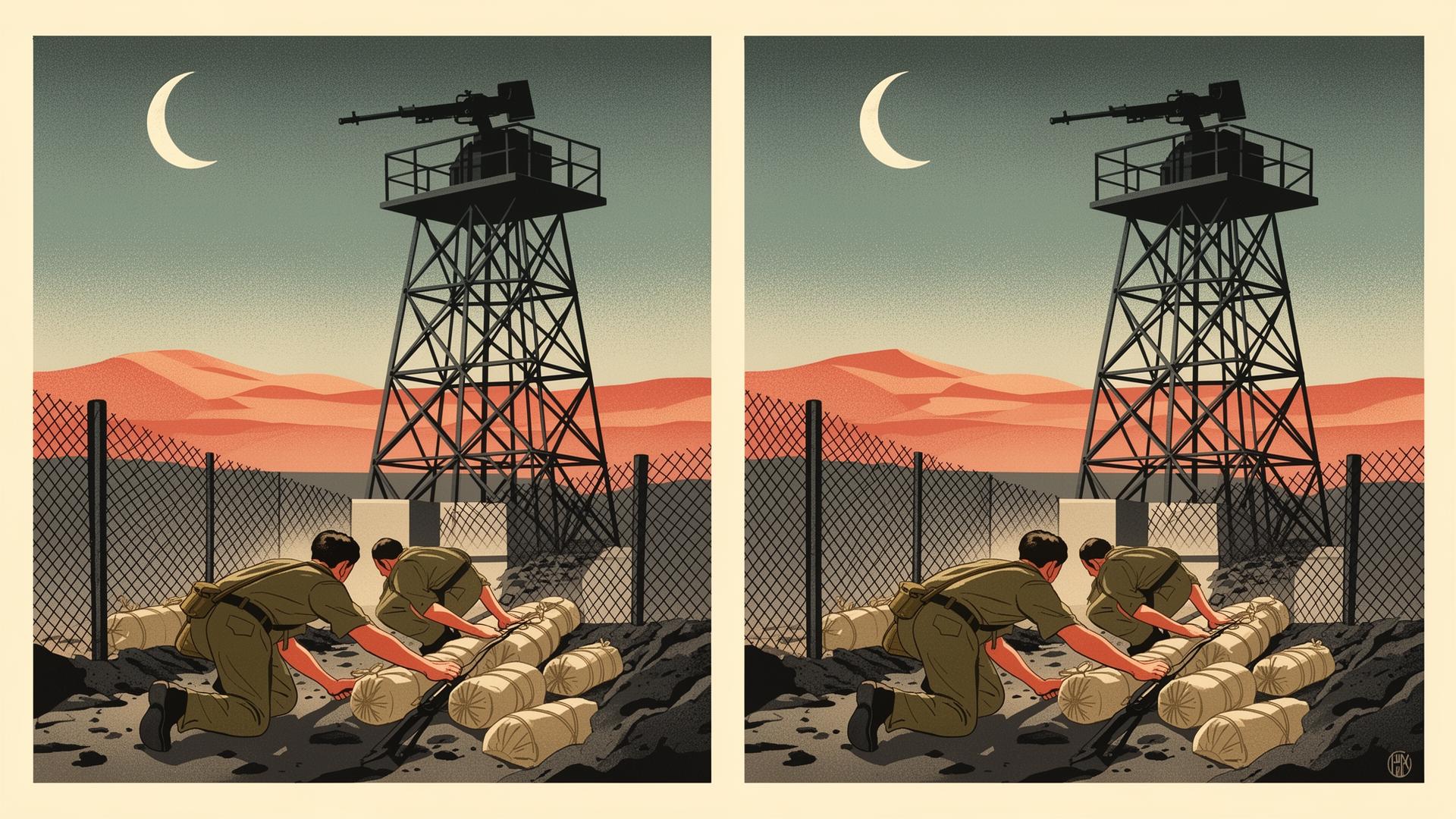 The moonlit Palmach operation against the British radar station at Givat Olga