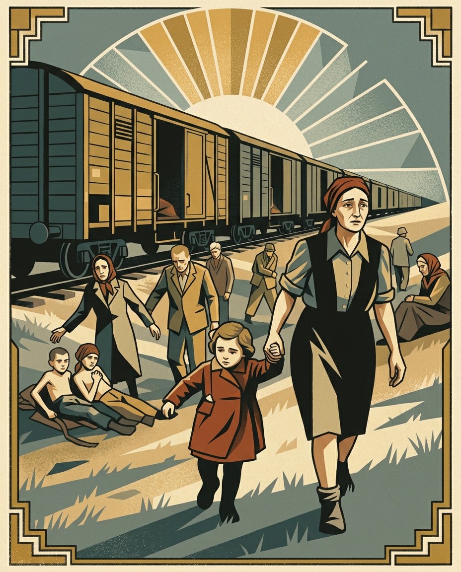 The Lost Transport — liberation at the end of the line