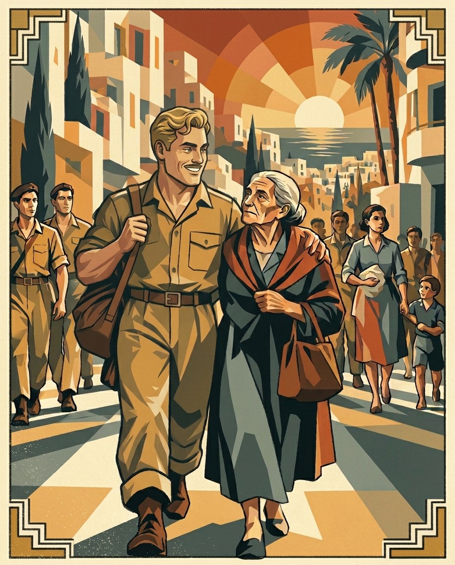 The Walk Home — freedom in the Tel Aviv sun