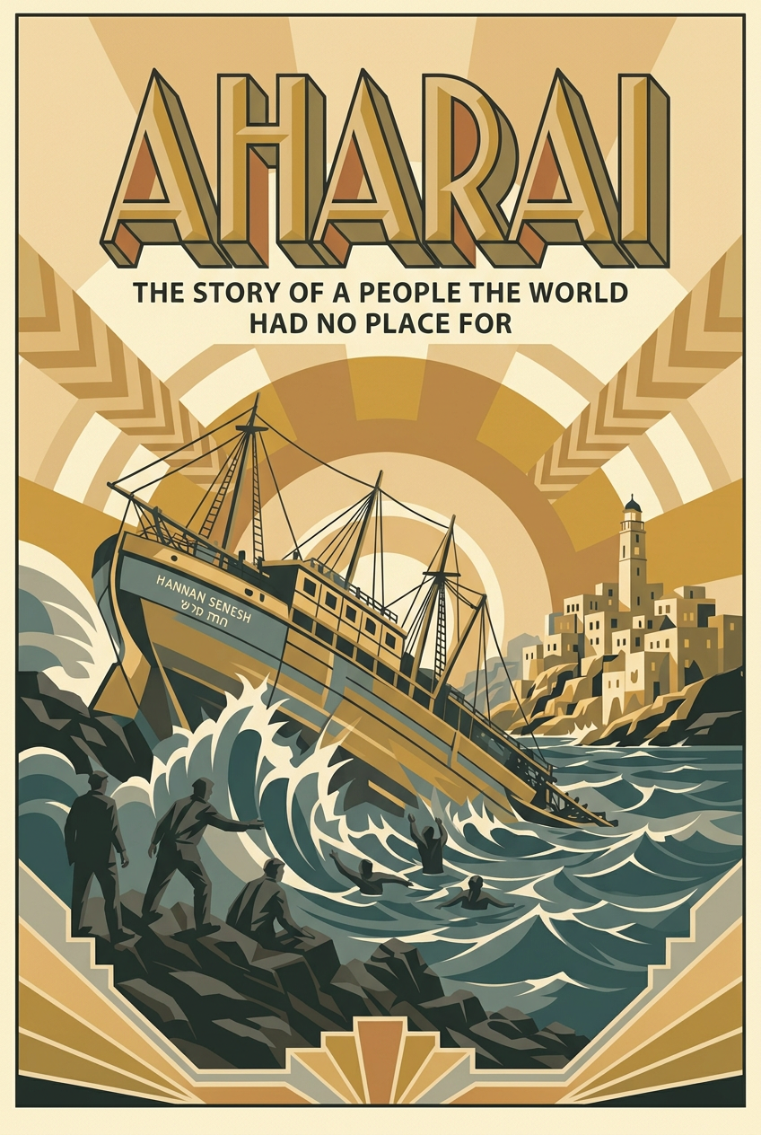 Aharai book cover