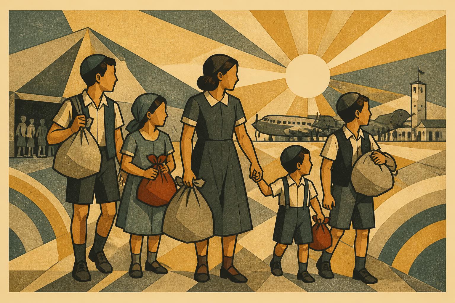 Iraqi Jewish children sent ahead to Israel